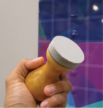 Foam Pad Method Step 5a