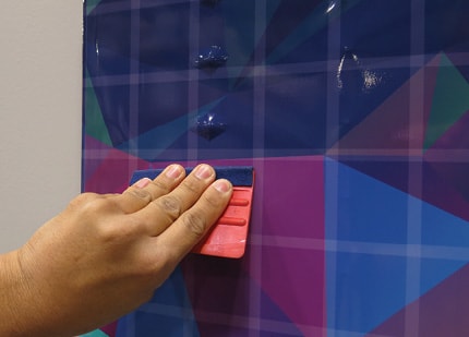 Squeegee Method Step 2