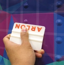 Squeegee Method Step 6